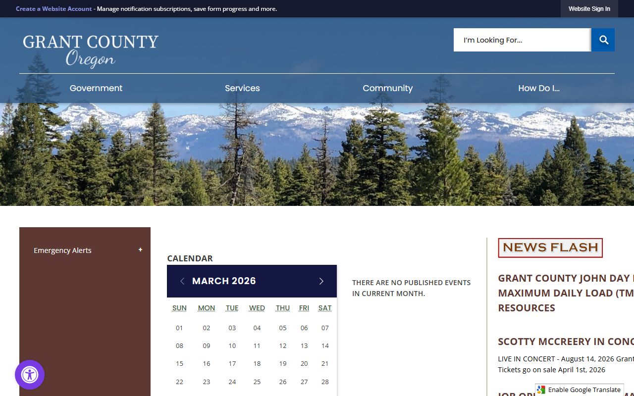 Grant County property records county website