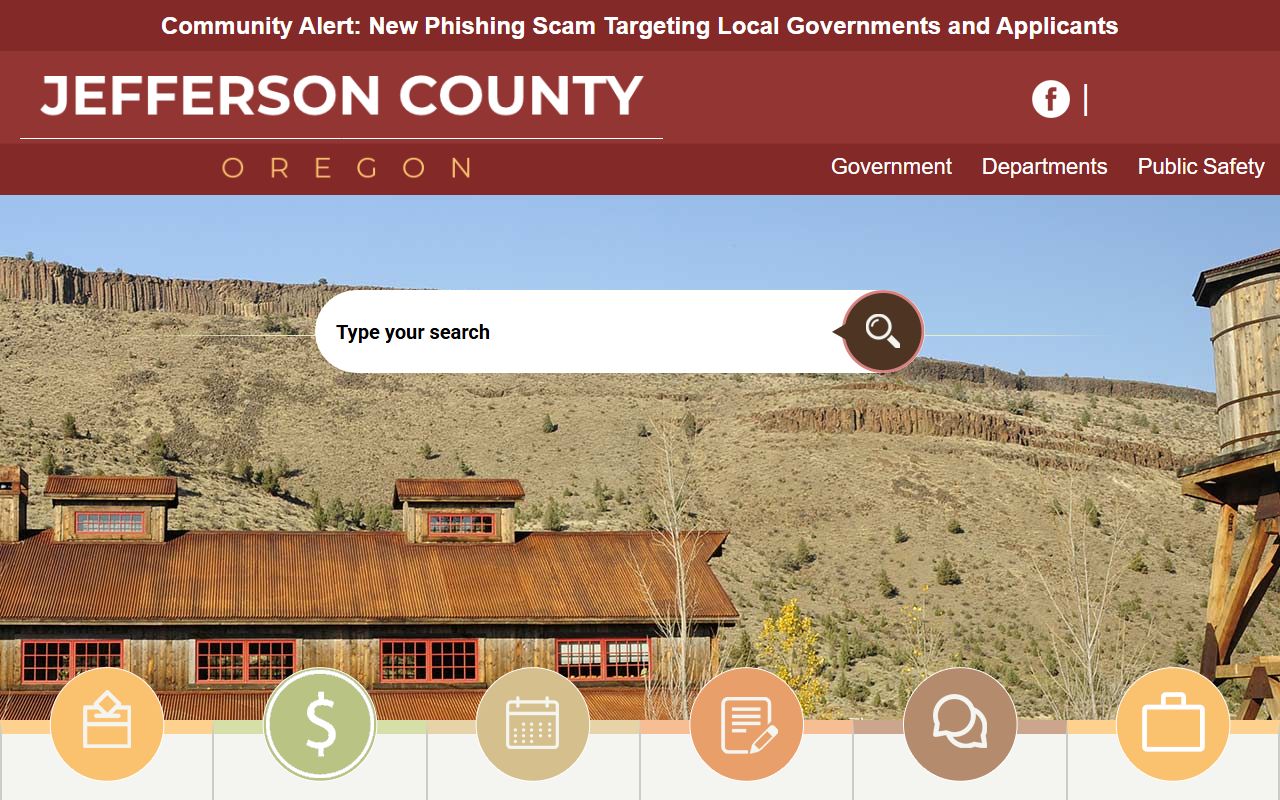 Jefferson County government website for property records and assessor services
