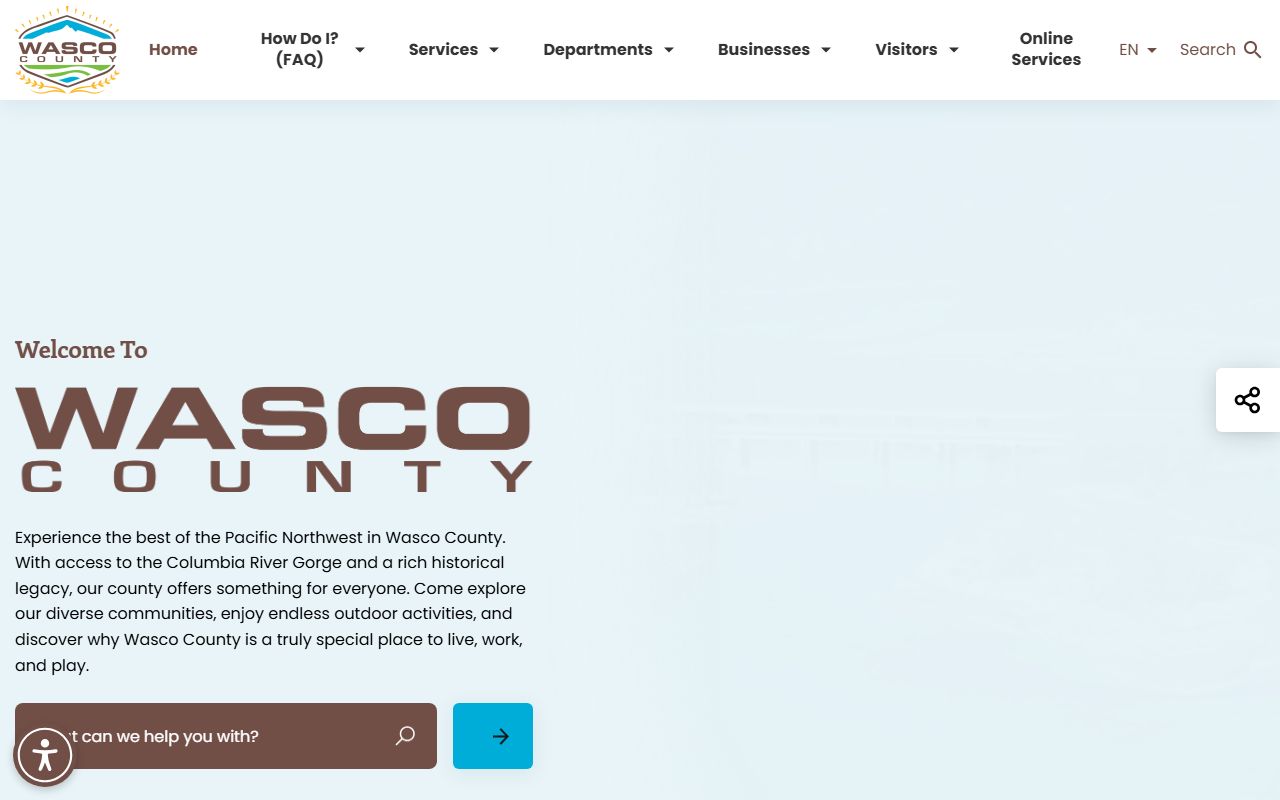 Wasco County property records assessor website